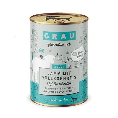 GRAU Hund Adult Lamm mit Vollkornreis GRAU Hund Adult Lamm mit Vollkornreis