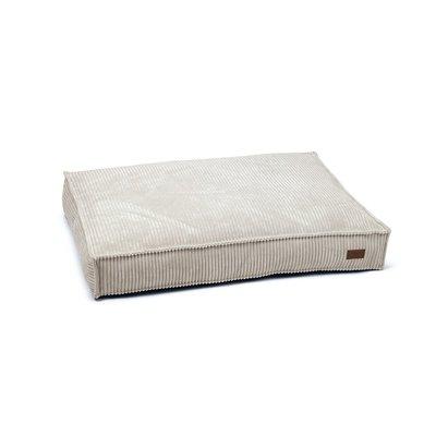 Designed by Lotte Hundekissen Cord Ribbed hellgrau Designed by Lotte Hundekissen Cord Ribbed hellgrau