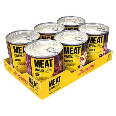 Josera Meat Lovers Pure Multipack 6x800g Josera Meat Lovers Pure Multipack 6x800g