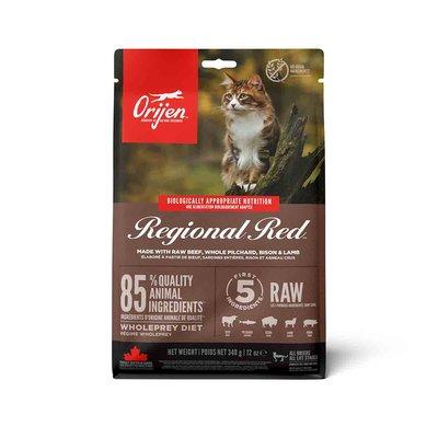 ORIJEN Katze Regional Red Rindfleisch, Sardinen, Bison, 340g ORIJEN Katze Regional Red Rindfleisch, Sardinen, Bison, 340g