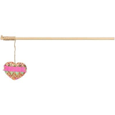 Trixie Spielangel Herz Holz mit Katzenminze Trixie Spielangel Herz Holz mit Katzenminze