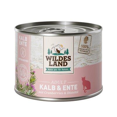 Wildes Land Kalb und Ente mit Cranberries Wildes Land Kalb und Ente mit Cranberries