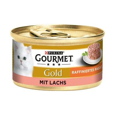 GOURMET Gold Raffiniertes Ragout mit Lachs GOURMET Gold Raffiniertes Ragout mit Lachs