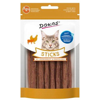 Dokas Sticks mit Hühnerbrust & Rinderleber Dokas Sticks mit Hühnerbrust & Rinderleber