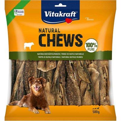 Vitakraft Natural Chews pure Büffelpansen 500g Vitakraft Natural Chews pure Büffelpansen 500g