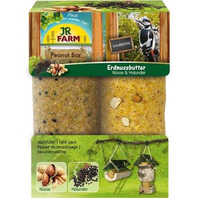 JR Farm Peanut Bar 2er Pack Nüsse & Holunder 700g JR Farm Peanut Bar 2er Pack Nüsse & Holunder 700g