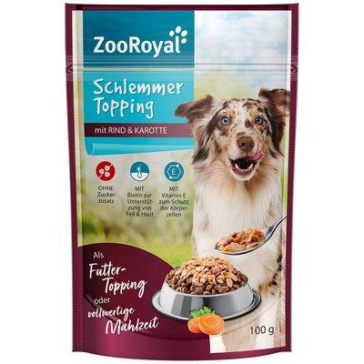 ZooRoyal Schlemmer Topping Rind & Karotte 4x100g ZooRoyal Schlemmer Topping Rind & Karotte 4x100g