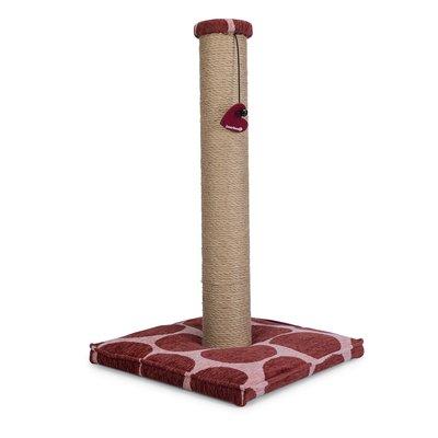 Beeztees NEXT GEN Kratzbaum Dotz rot 35x35x60 cm Beeztees NEXT GEN Kratzbaum Dotz rot 35x35x60 cm