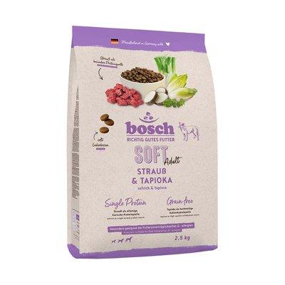 Bosch Soft Adult Strauß & Tapioka 2,5kg Bosch Soft Adult Strauß & Tapioka 2,5kg