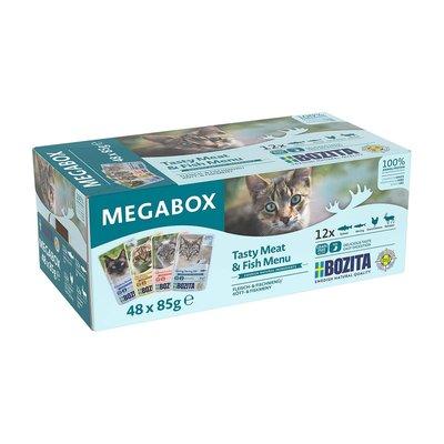 Bozita Katze Pouch Häppchen in Sauce Megabox 48x85g Bozita Katze Pouch Häppchen in Sauce Megabox 48x85g