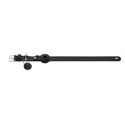 HUNTER Halsband Viborg schwarz AirTag Halter HUNTER Halsband Viborg schwarz AirTag Halter