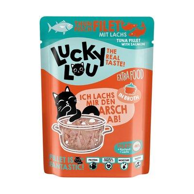 Lucky Lou Extra Food Thunfisch & Lachs in Broth Lucky Lou Extra Food Thunfisch & Lachs in Broth