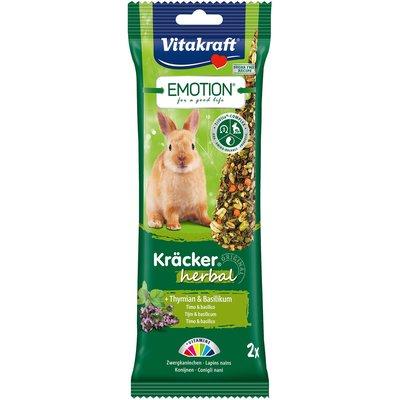 Vitakraft Emotion Kräcker Herbal Zwergkaninchen 2 Stück Vitakraft Emotion Kräcker Herbal Zwergkaninchen 2 Stück