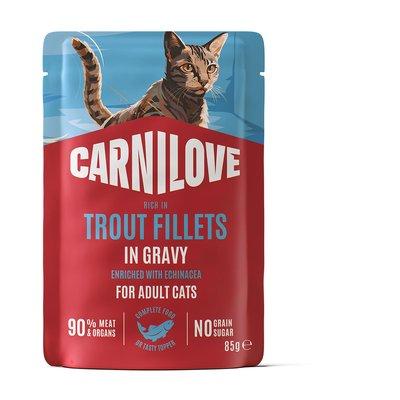 Carnilove Cat Pouch Gravy - Trout Carnilove Cat Pouch Gravy - Trout