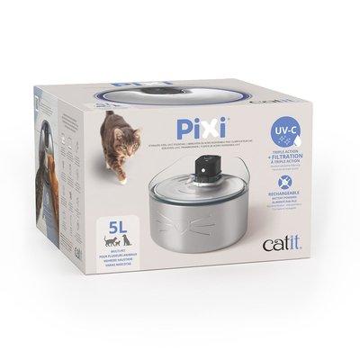 Catit PIXI Edelstahl Trinkbrunnen 5L Catit PIXI Edelstahl Trinkbrunnen 5L