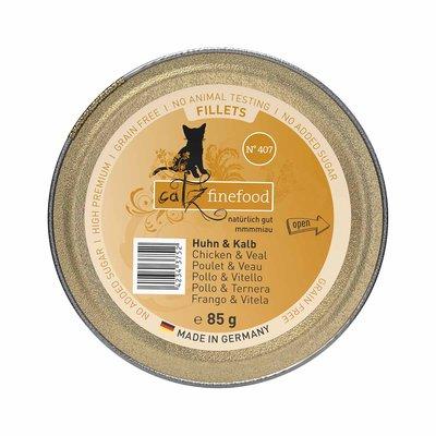 catz finefood Fillets N°407 Huhn & Kalb in Jelly catz finefood Fillets N°407 Huhn & Kalb in Jelly