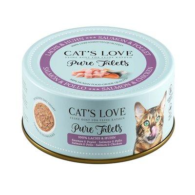 Cat's Love Pure Filets Huhn & Lachs Cat's Love Pure Filets Huhn & Lachs