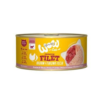 WOW CAT Hühnerfilet mit Thunfischfilet WOW CAT Hühnerfilet mit Thunfischfilet