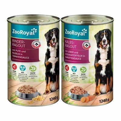 ZooRoyal Ragout Mixpaket Rind & Kalb 6x1240g ZooRoyal Ragout Mixpaket Rind & Kalb 6x1240g