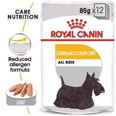 ROYAL CANIN DERMACOMFORT Nassfutter für Hunde mit empfindlicher Haut 12x85g ROYAL CANIN DERMACOMFORT Nassfutter für Hunde mit empfindlicher Haut 12x85g