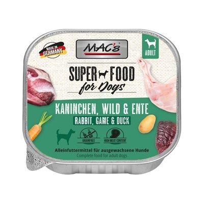 MAC's Dog Kaninchen, Wild & Ente MAC's Dog Kaninchen, Wild & Ente