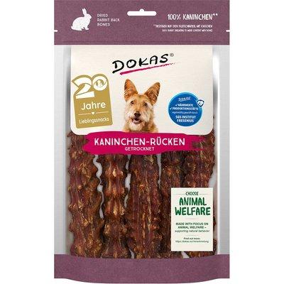 Dokas Hundesnack Kaninchenrücken getrocknet Dokas Hundesnack Kaninchenrücken getrocknet