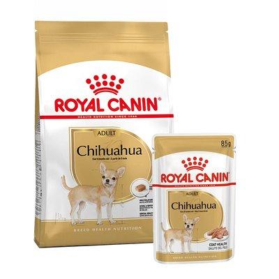 ROYAL CANIN Chihuahua Adult 3kg + Nassfutter 12x85g ROYAL CANIN Chihuahua Adult 3kg + Nassfutter 12x85g