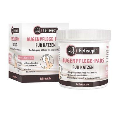Felisept Augenpflege Pads für Katzen 100 Stück Felisept Augenpflege Pads für Katzen 100 Stück