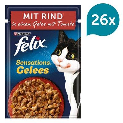 FELIX Sensations Gelees mit Rind & Tomate FELIX Sensations Gelees mit Rind & Tomate