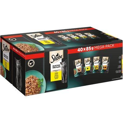 Sheba Selection in Sauce Geflügel Variation Multipack 40x85g Sheba Selection in Sauce Geflügel Variation Multipack 40x85g