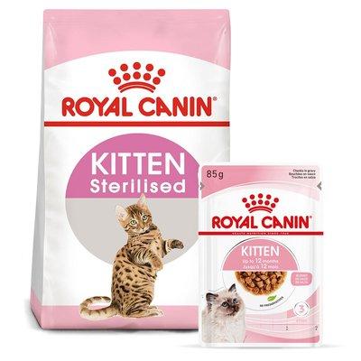 ROYAL CANIN KITTEN Sterilised 3,5kg + Kitten in Soße 12x85g ROYAL CANIN KITTEN Sterilised 3,5kg + Kitten in Soße 12x85g