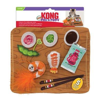 KONG Katzenspielzeug Pull-A-Partz Sushi KONG Katzenspielzeug Pull-A-Partz Sushi