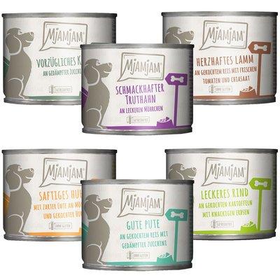 MjAMjAM Mixpaket II mit Huhn&Ente, Rind, Pute, Kalb, Truthahn, Lamm MjAMjAM Mixpaket II mit Huhn&Ente, Rind, Pute, Kalb, Truthahn, Lamm