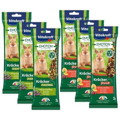 Vitakraft Emotion Kräcker Herbal & Fruit Zwergkaninchen 12 Stück Vitakraft Emotion Kräcker Herbal & Fruit Zwergkaninchen 12 Stück
