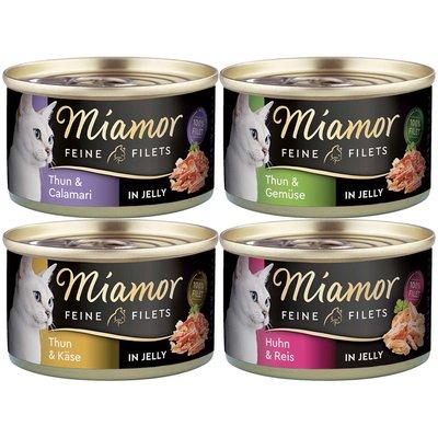 Miamor Feine Filets in Jelly Mixtray Dose 12x100g Miamor Feine Filets in Jelly Mixtray Dose 12x100g