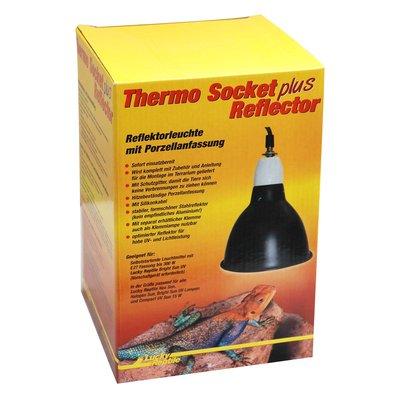 Lucky Reptile Thermo Socket + Reflector schwarz Lucky Reptile Thermo Socket + Reflector schwarz
