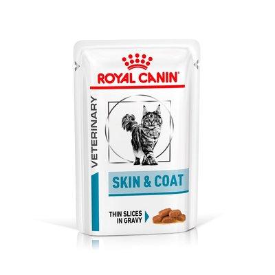 ROYAL CANIN Veterinary SKIN & COAT Nassfutter für Katzen 12x85g ROYAL CANIN Veterinary SKIN & COAT Nassfutter für Katzen 12x85g