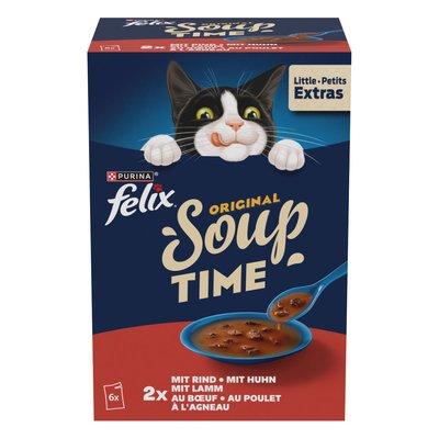 FELIX Soup Geschmacksvielfalt vom Land mit Rind, Huhn und Lamm FELIX Soup Geschmacksvielfalt vom Land mit Rind, Huhn und Lamm