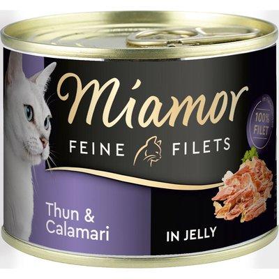 Miamor Katzen-Nassfutter Feine Filets in Jelly Thunfisch und Calamari Miamor Katzen-Nassfutter Feine Filets in Jelly Thunfisch und Calamari