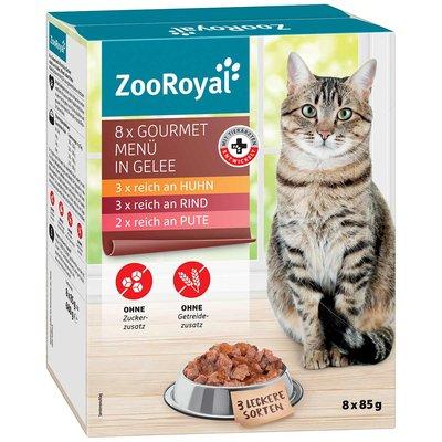 ZooRoyal Multipack Gourmet Menü in Gelee 8x85g ZooRoyal Multipack Gourmet Menü in Gelee 8x85g