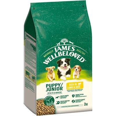 JAMES WELLBELOVED Junior Lamm & Reis 2 kg JAMES WELLBELOVED Junior Lamm & Reis 2 kg