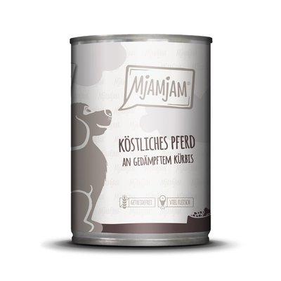 MjAMjAM Pferd an gedämpftem Kürbis MjAMjAM Pferd an gedämpftem Kürbis