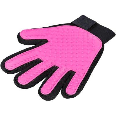 Trixie Fellpflege-Handschuh pink und schwarz Trixie Fellpflege-Handschuh pink und schwarz