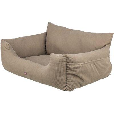 Trixie doppelter Autositz taupe 80×60×35 cm | Rückläufer Trixie doppelter Autositz taupe 80×60×35 cm | Rückläufer