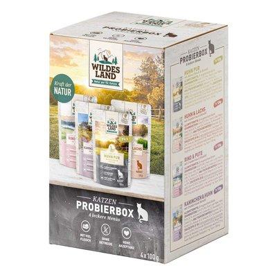 Wildes Land 4er Pouch Probierbox 4x100 g Wildes Land 4er Pouch Probierbox 4x100 g