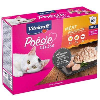 Vitakraft Poésie Délice Multipack Fleisch 6x85g Vitakraft Poésie Délice Multipack Fleisch 6x85g