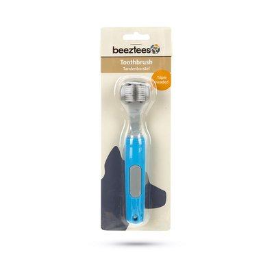 Beeztees 3-Weg Zahnbürste 17 cm Beeztees 3-Weg Zahnbürste 17 cm