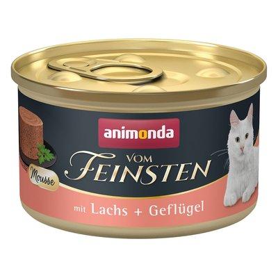 animonda vom Feinsten Mousse mit Lachs + Geflügel animonda vom Feinsten Mousse mit Lachs + Geflügel