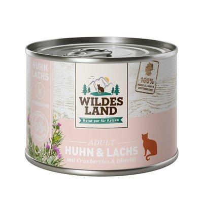 Wildes Land Huhn und Lachs mit Cranberries Wildes Land Huhn und Lachs mit Cranberries
