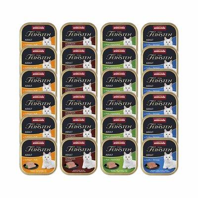 animonda vom Feinsten Adult Mixpaket 24x100g animonda vom Feinsten Adult Mixpaket 24x100g